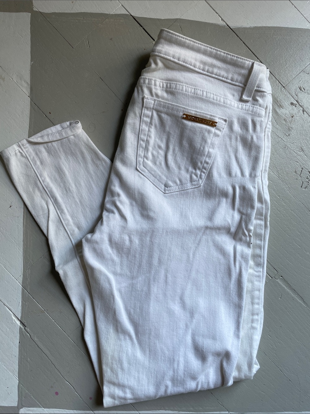 Michael Kors White Skinny Women’s Jeans